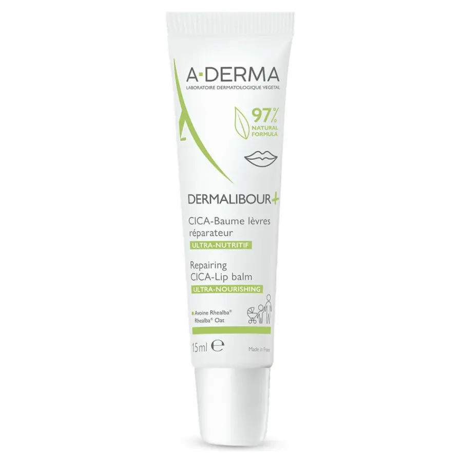 8268_A-DERMA DERMALIBOUR REPARACNI CICA BALZAM NA POPRASKANE A PODRAZDENE RTY 15 ML
